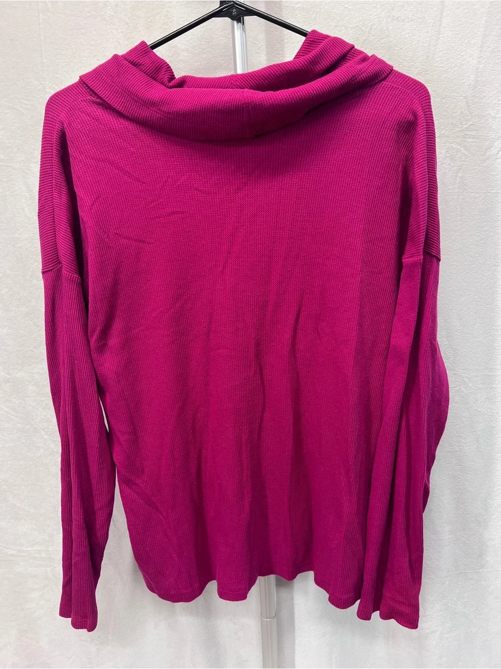 Michael Kors Women's Funnel Neck Sweater in Fuchsia Large